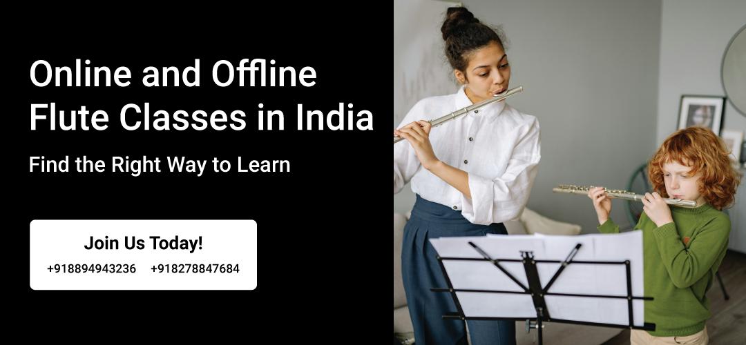 Online and Offline Flute Classes in India